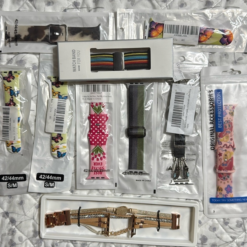 Assorted Watch Bands for Apple Watch 42/44/45/49 mm